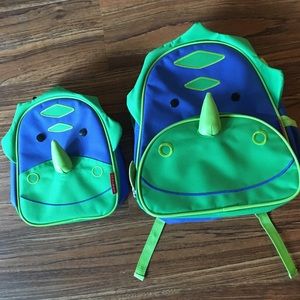 skip hop dinosaur lunch bag